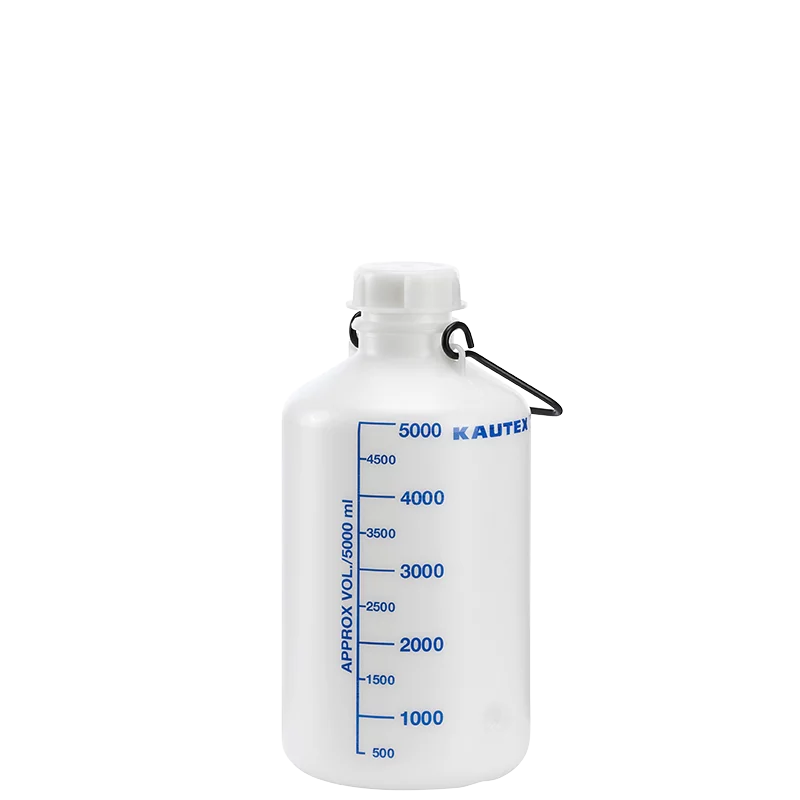 Bidon en polyéthylène de 5 litres - Bidon en PE résistant aux produits  chimiques et adapté au secteur alimentaire